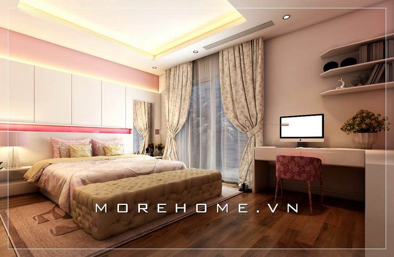 Giường ngủ gỗ công nghiệp hiện đại là một trong những sự lựa chọn hoàn hảo cho không gian phòng ngủ biệt thự